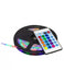 Banda LED multicolor, lungime 5 metri, controller, telecomanda si sursa de curent inclusa