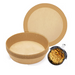 Set 200 hartii de copt pentru AirFryer Rotund 20cm Maro