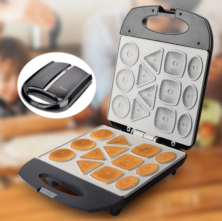 Aparat pentru copt biscuiti AORLIS AO 78242 cu Placi antiaderente