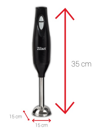 Blender ZILAN ZLN-8259 cu maruntitor 4in1, 300W