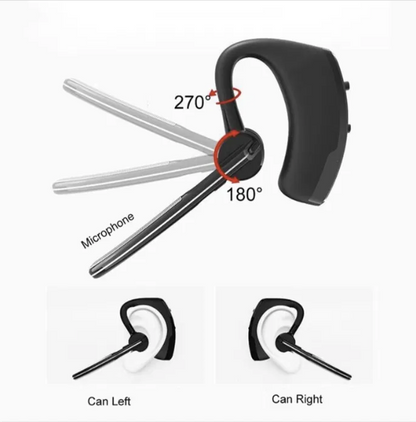 CASCA BLUETOOTH NYTRO V8 PRO, AUTONOMIE MARE, MICROFON, UTILIZARE PARTEA STANGA/DREAPTA, HD VOICE