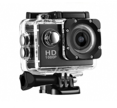Camera video sport, subacvatica, HD + kit accesorii