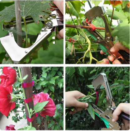 Aparat manual VERDE de legat vita de vie legume pomi Craft tec MX516