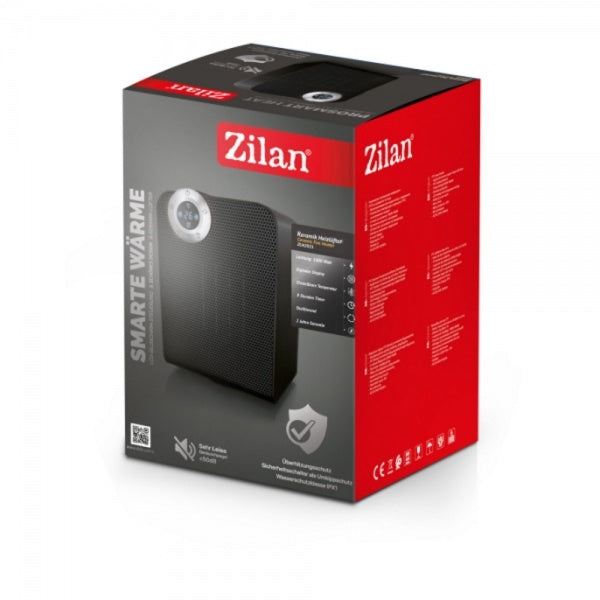Aeroterma ceramica Zilan 1800W, motor din cupru, rezistenta la apa IPX1
