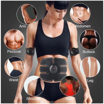 Aparat fitness cu electrostimulare corporala EMS -Smart Fitness