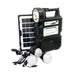 KIT PANOU SOLAR, 10 W, ACUMULATOR LITHIUM, USB, 3 BECURI, BEC ROTATIV INCLUS