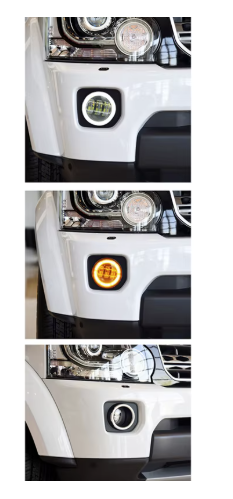 Set de 2 proiectoare Led pentru ceata si semnalizare Xentech Light 3.5 inchi ( 9 cm )