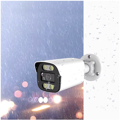 Camera supraveghere DVR/NVR Andowl Q SX070 4K infrarosu 20m IP66 alb