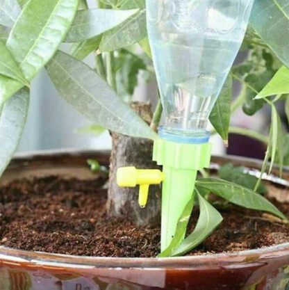 Set 10 sisteme de udare automata a plantelor, sistem reglabil de irigare, rezistente la intemperii, pentru gradina interioara si exterioara
