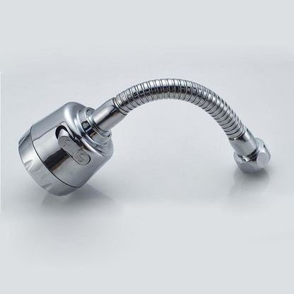 Extensie flexibilă pentru robinet, cu rotație 360° și filtru de apă