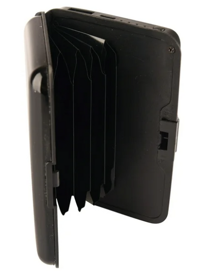E-Charge Wallet ALBASTRU Portofel Carduri si Incarcator Baterie Externa 2in1