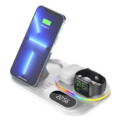 Incarcator Wireless 4 in 1 A06 cu Incarcare Rapida