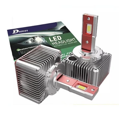 Set 2 becuri auto LED D3S 10000k 110W/set canbus Carcasa