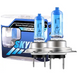 Set 2 becuri Pegasus H7 Skyline Xenon Look auto-tec halogen putere 55W temperatura 5000K
