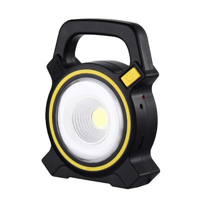 Lanterna cu incarcare solara cu maner LED COB, USB, 300 lumeni