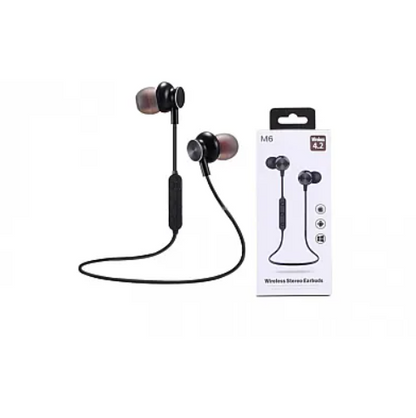 Casti In-Ear M6 cu Bluetooth 4.2