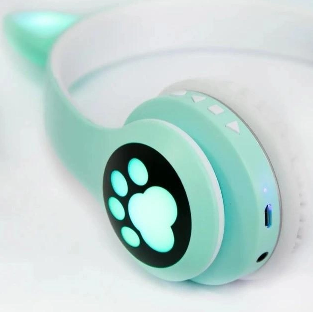 Casti wireless VZV-23M cu urechi de Pisica bluetooth 5.0