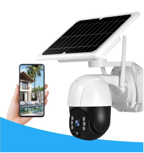 CAMERA DE SUPRAVEGHERE, WIRELESS, CU PANOU SOLAR, 1080P, WIFI, INFRAROSU