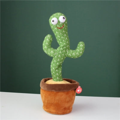 CACTUS dansator si vorbitor cu LED-uri Colorate / Jucarie interactiva OF