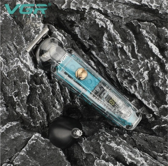 Trimmer profesional de tuns VGR pentru par si nas V949
