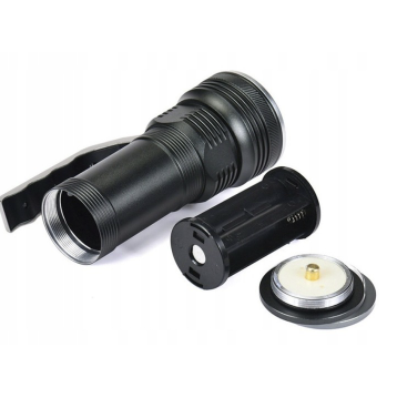 Lanterna pentru mana, incarcare la priza si auto, 20 W, 800 lumeni