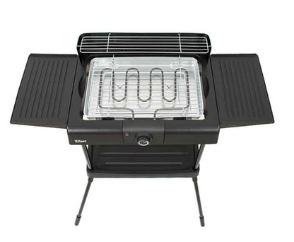 Gratar electric cu picior ZİLAN ZLN-3789 ,2400 W, termostat reglabil