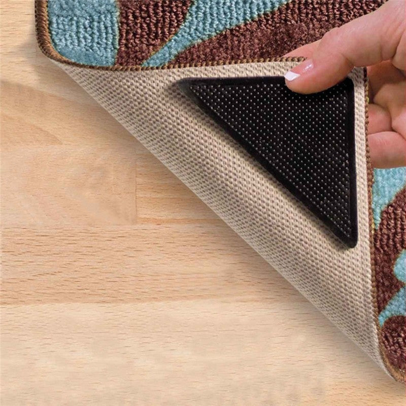 Coltare Antiaderente Pentru Fixarea Covoarelor Ruggies set 8 Buc