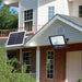 Proiector 100W LED cu Panou Solar INDIVIDUAL si Telecomanda