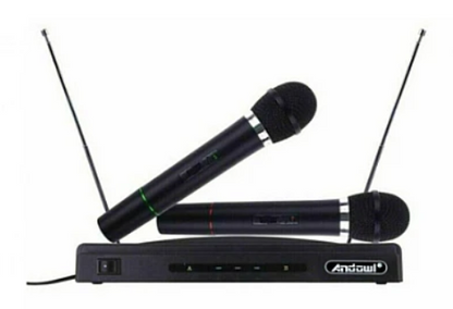 Set 2 microfoane wireless karaoke MIC590
