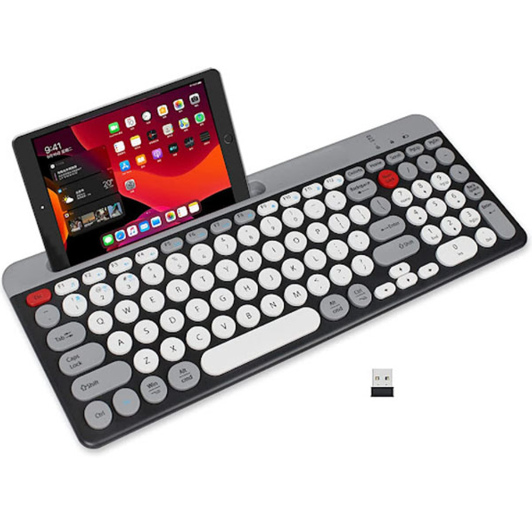 Tastatura cu Bluetooth si Suport pentru Telefon QK8066