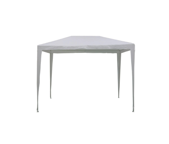 PAVILION ALB CU CADRU DE OTEL, 3 X 2 X 2.4 METRI
