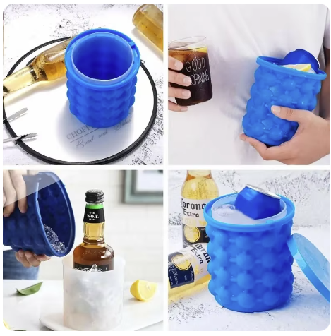 Frapiera pentru gheata Smart Ice Cube din silicon 14x13 cm