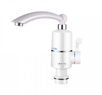 Robinet electric Z-Inox ZLN5473 Alb, incalzire instanta, putere 3000W, inox