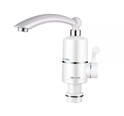 Robinet electric Z-Inox ZLN5473 Alb, incalzire instanta, putere 3000W, inox