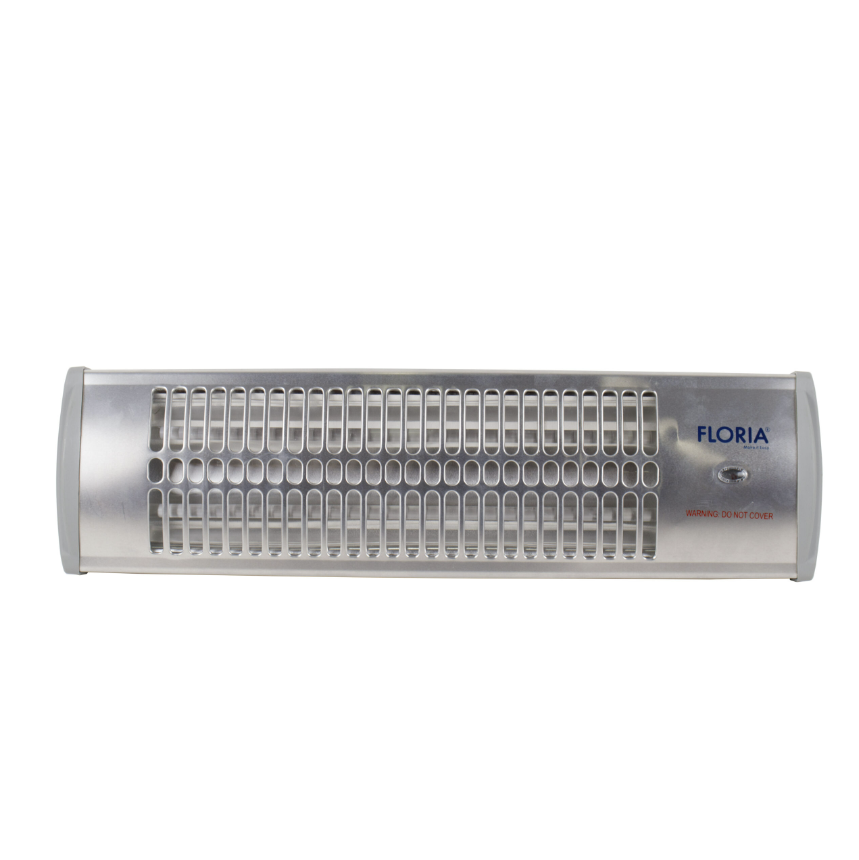 Radiator perete Quartz 2 rezistente , alb Zilan-Floria ZLN2997, 2 trepte 600/1200W, poate fi montat si pe tavan