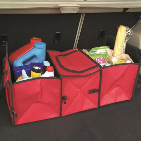 Organizator pliabil pentru portbagaj 60 x 20 x 30 cm