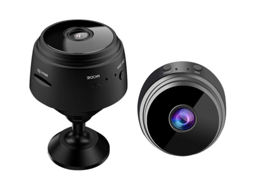 Mini Camera Spion iUni A9, Wireless, VGA 480P, Audio-Video, Night Vision