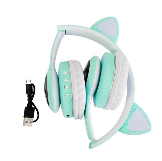 Casti wireless VZV-23M cu urechi de Pisica bluetooth 5.0