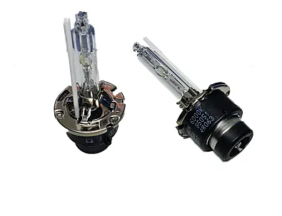 Set 2 becuri Xenon metalice D2S White auto pentru far