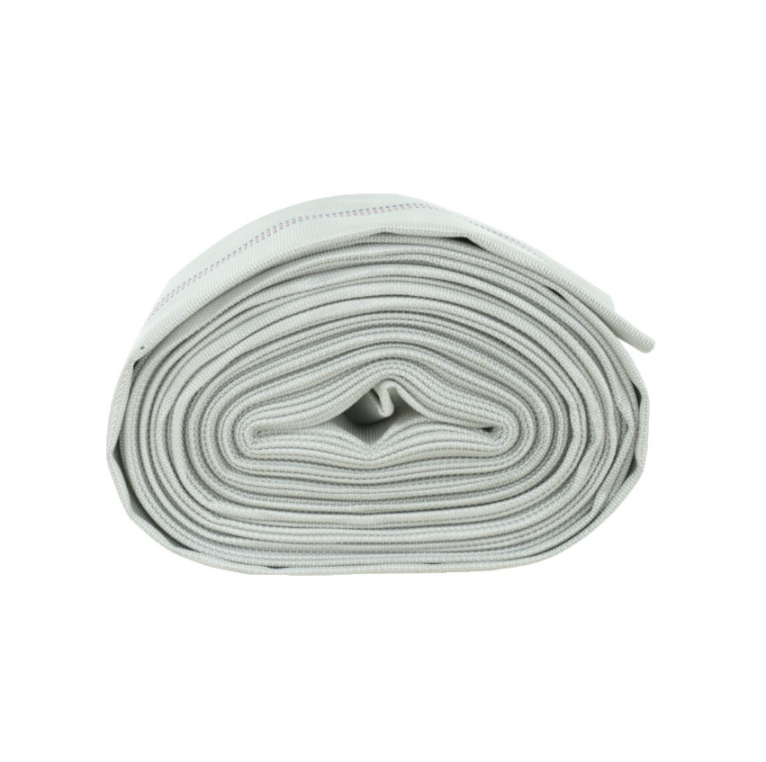 Furtunul de pompier 2'' 20 m 8 bari alb fara cuple MX451