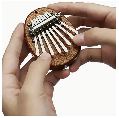 Instrument Muzical Mini Kalimba cu 8 Note