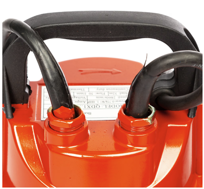 Pompa apa submersibila, QDX1.5-32, corp fonta, cu plutitor, 750 W, adancime absorbtie 32 m, Inaltime refulare 32 m, 10000 l/h, 1 Tol