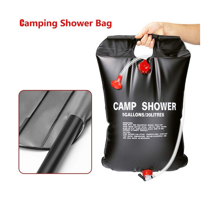 DUS SOLAR PENTRU CAMPING, 20 LITRI