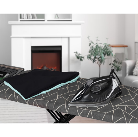 Fier de calcat Zilan talpa ceramica, Negru, Putere 2600W, calcare cu abur