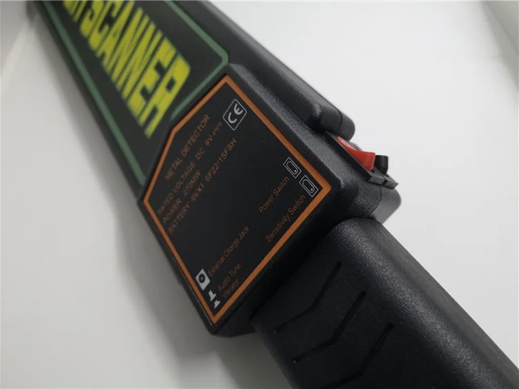 Detector de metale, Super Scanner, Negru