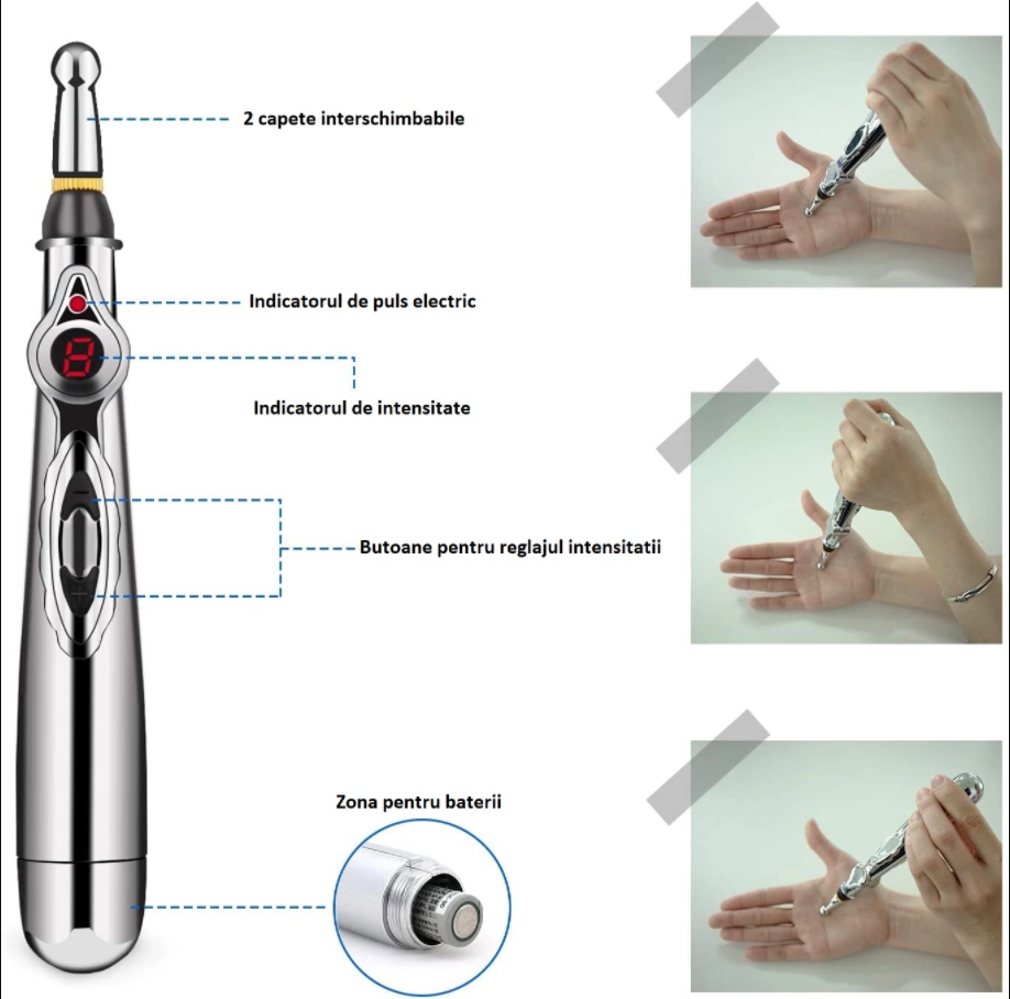 Aparat pentru acupunctura fara ace