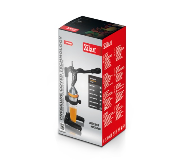 Storcator de citrice manual Zilan ZLN9594, putere mare de stoarcere, anti coroziune, durabil