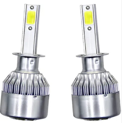 Set 2 becuri Led C6 H1 putere 36W temperatura 6500K