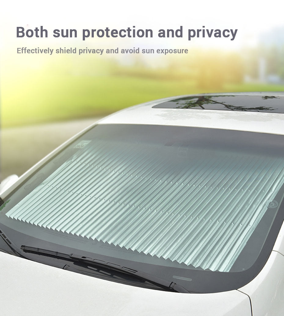 COPERTINA PARASOLAR AUTO IMPOTRIVA RAZELOR UV, FIXARE PRIN VENTUZE
