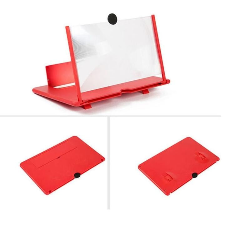 Ecran marire Imagine 3D, universal, 12 Inch, cu suport de telefon